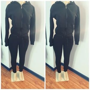 Black women jogging set